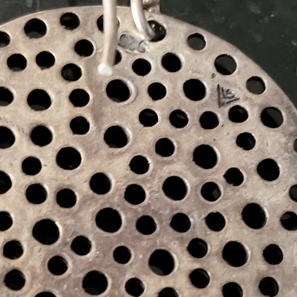 Silpada Sterling Silver Pearl & Stone Dangle Earrings Stamped Signed 3 1… - Picture 4 of 14